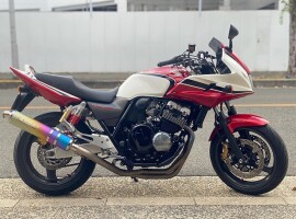 3-07　CB400スーパーフォア　モリワキフルエキマフラーブレンボＥＴＣ付